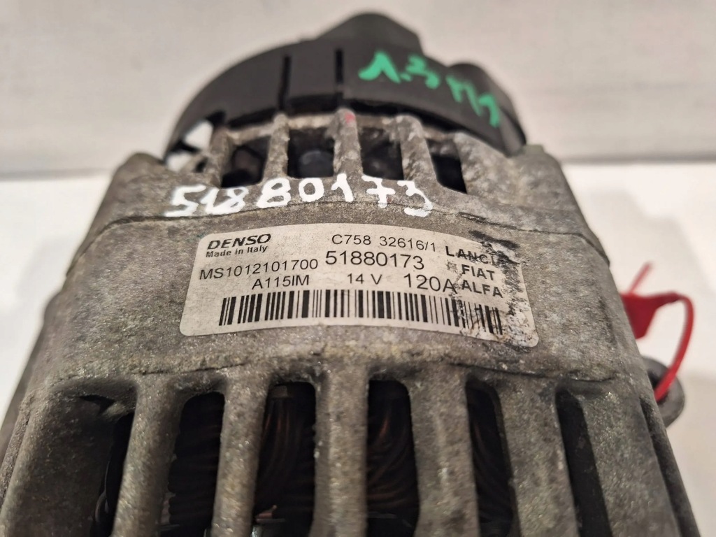 Генератор denso 51880173 fiat tipo 2 1.3 mjet 15- в Украине