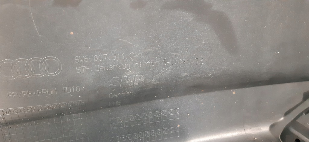 Купить Audi a5 coupe s-line бампер задний задний  8w6807511c