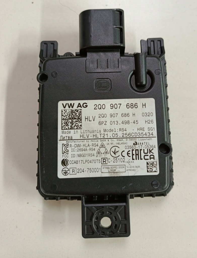 фото №1, Audi seat skoda volkswagen радар датчик мертвого pola правый 2q0907686h
