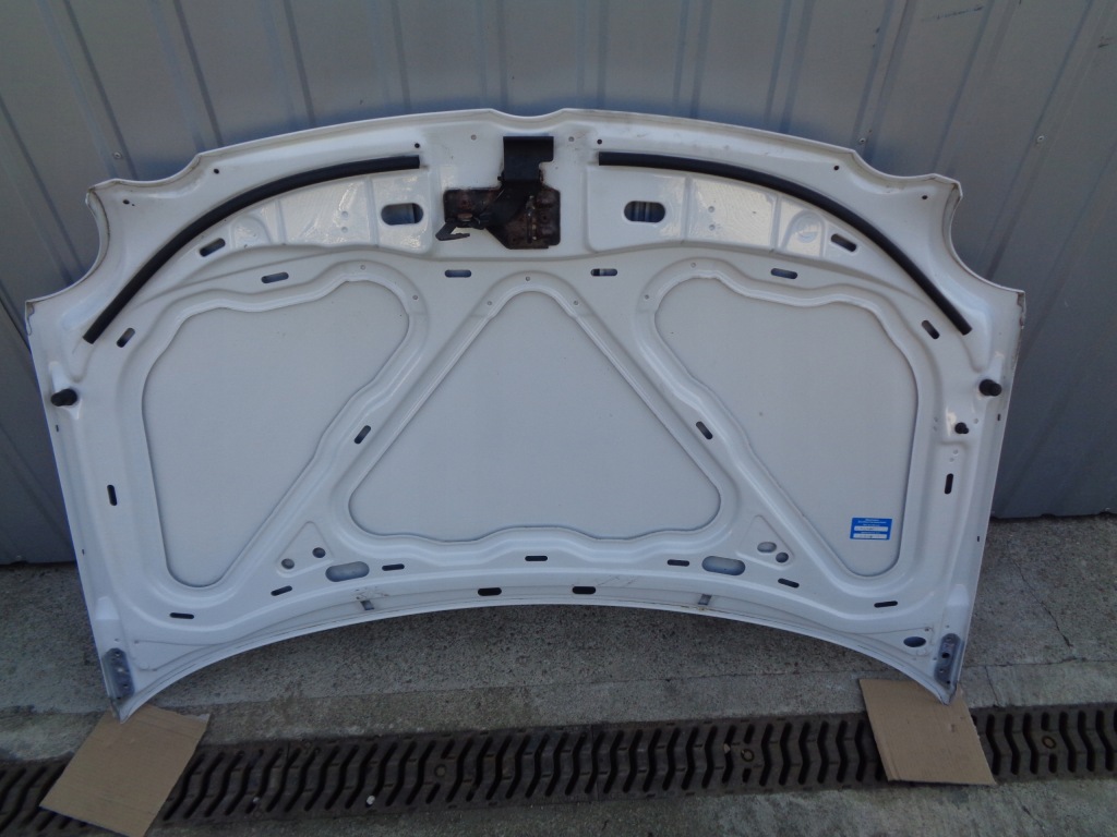 фото №6, Vw polo 9n панель фари капот передня білий