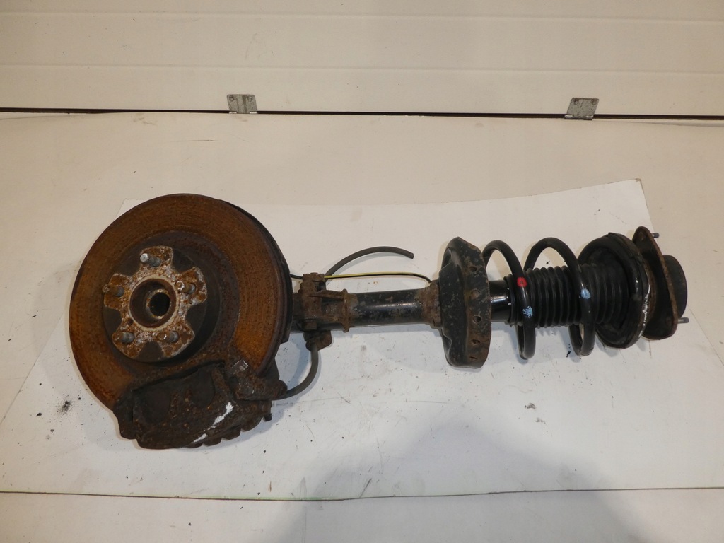 фото №6, Subaru forester iii 2.0 поворотный кулак амортизатор левый