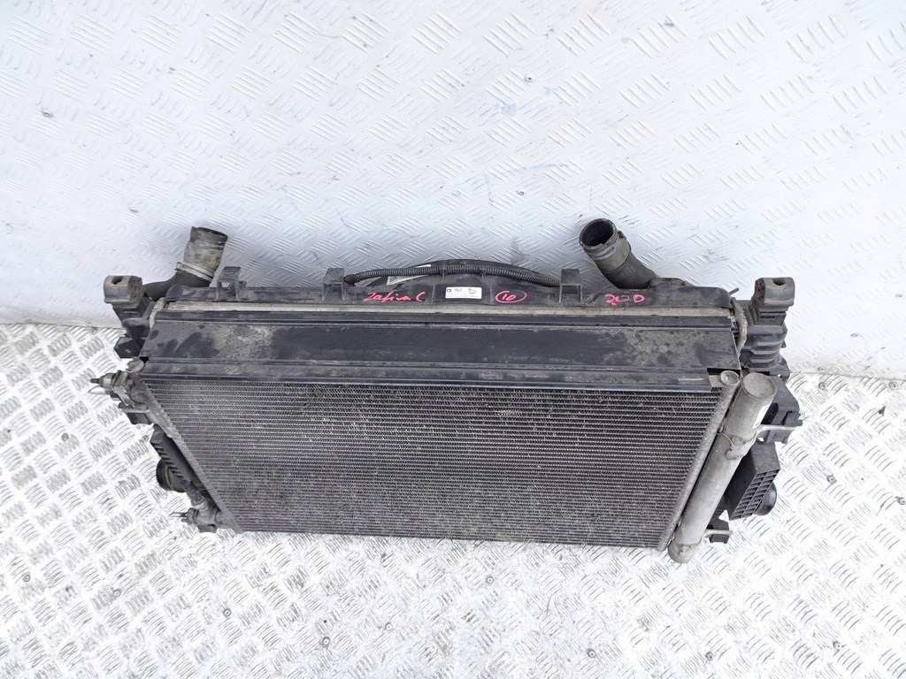 фото №6, Радіатор wody + вентилятор opel zafira c 2.0 cdti