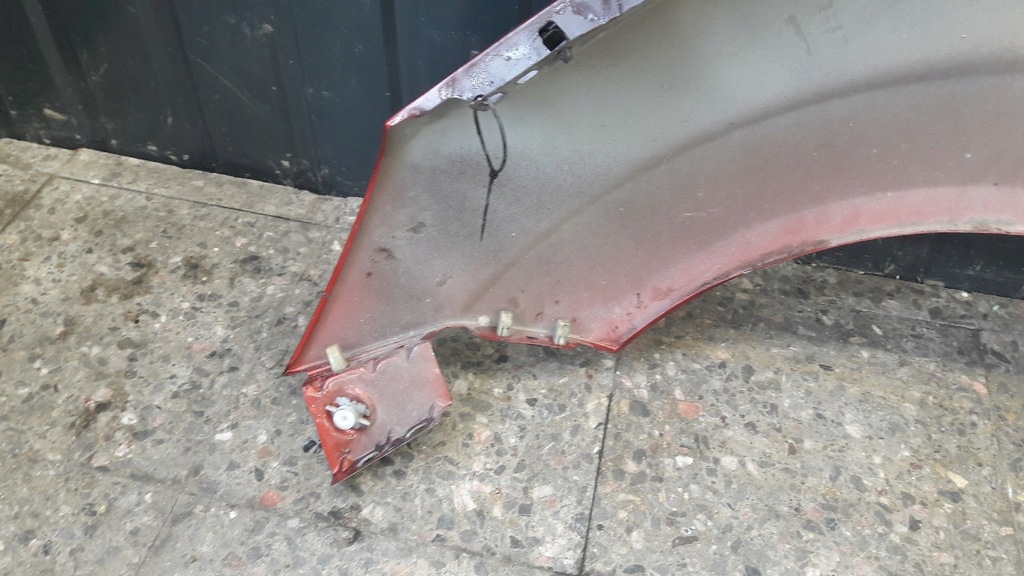 фото №10, Крила правий перед ford fiesta mk5 помаранчевий