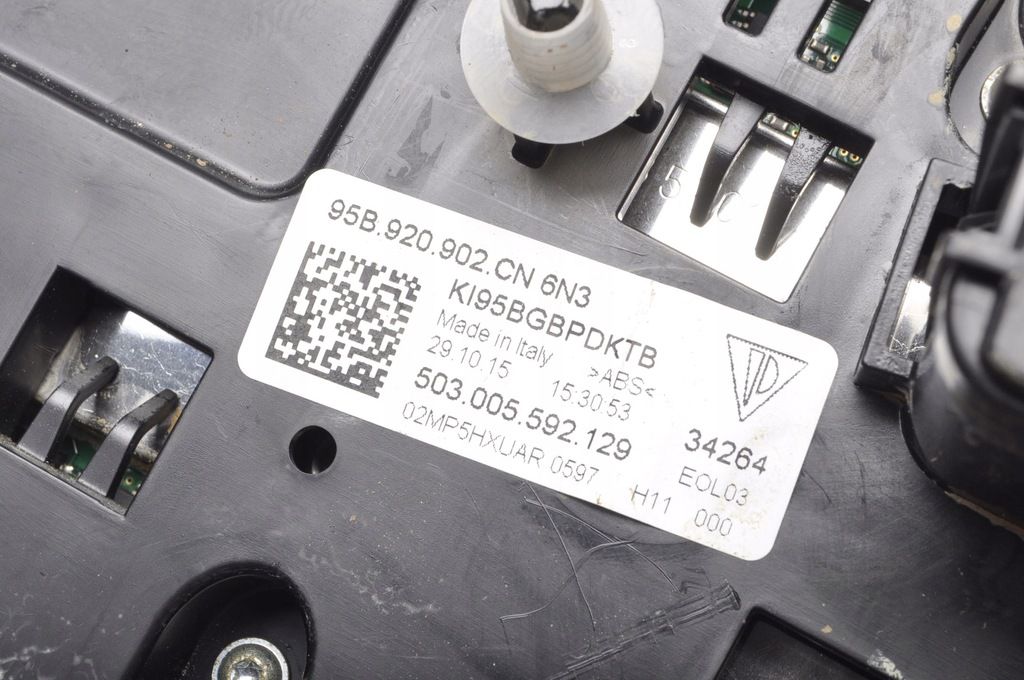 фото №10, Porsche macan 3.6 лічильник прилади 95b920902 anglik