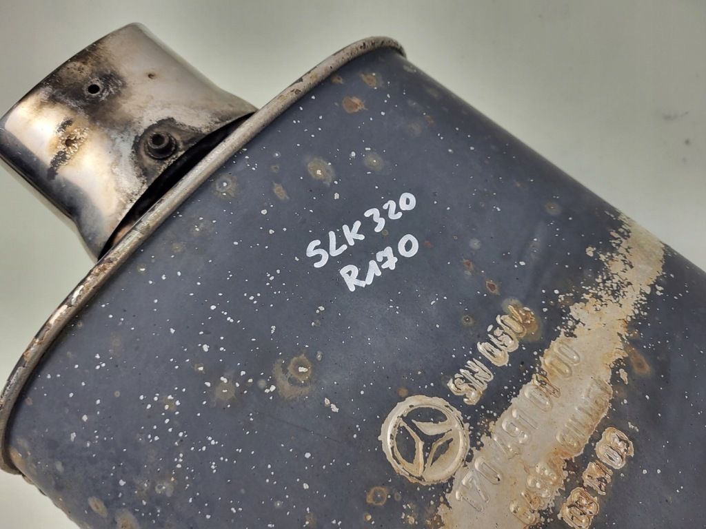 фото №13, Mercedes slk r170 lift 3.2 b гаситель конечный труба выхлопная