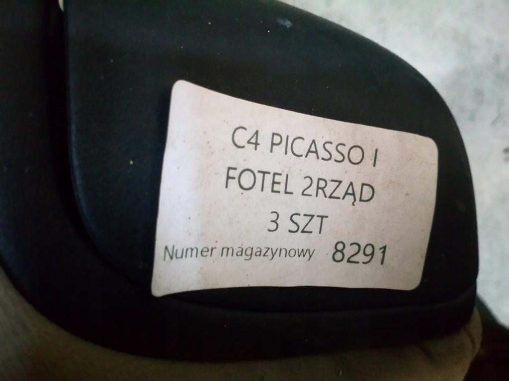 фото №8, Citroen c4 picasso ii сидіння лівий правий середній задня