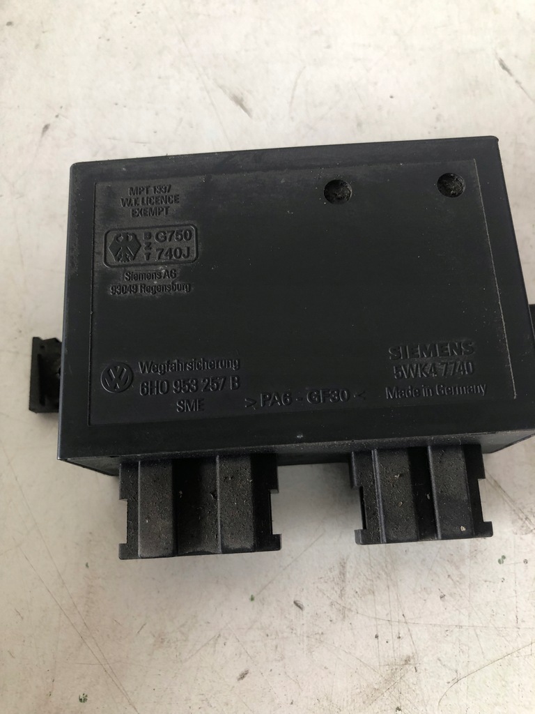 фото №4, Блок управления набор стартовый seat arosa 1.7 sdi 0281001748