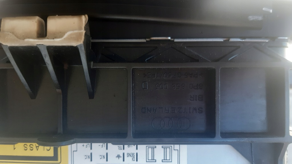 фото №4, Audi a3,8p.ramka 2 din комплект. 8p0858005d