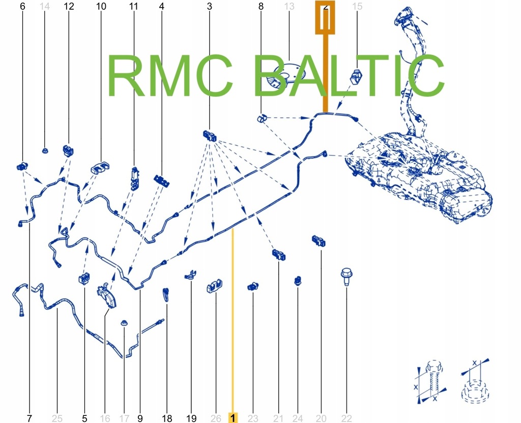 фото №16, Провода топлива dacia jogger logan iii 1.0 tce 164461280r