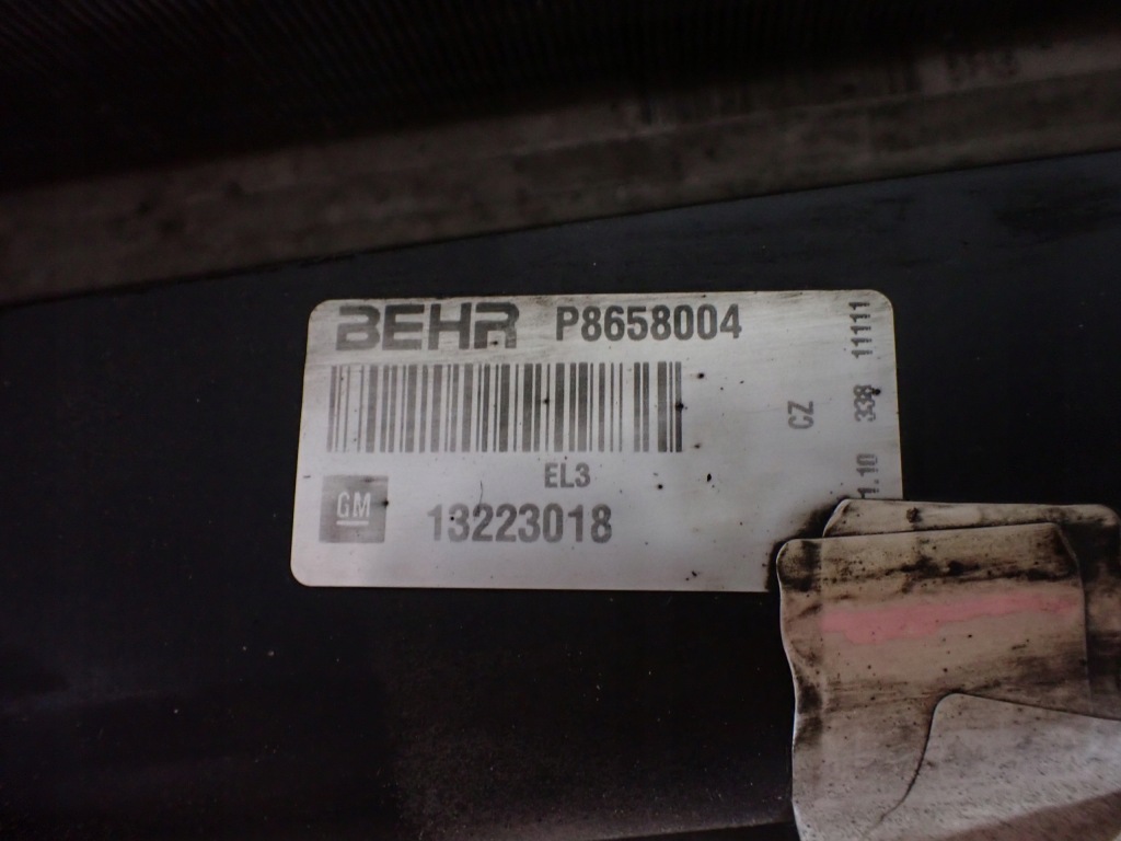 Радиатор вентилятор ремень перед opel insignia a 10r 2.0 универсал 13223018 11088 Недорого