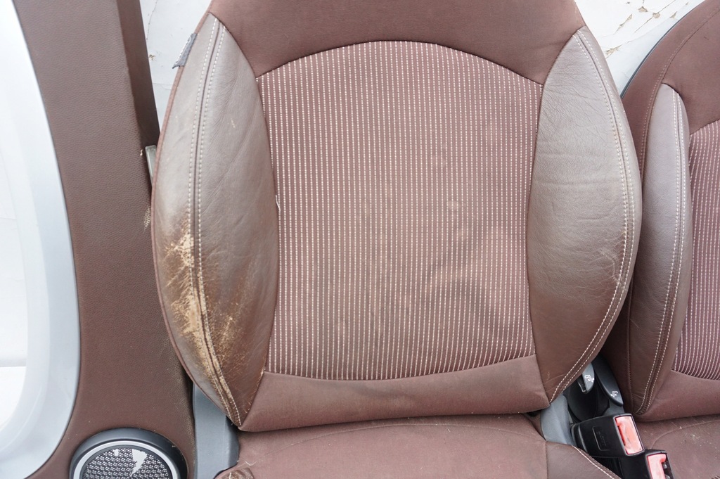 фото №7, Сидіння сидіння напівшкіра підігрів коричневі mini r55 clubman