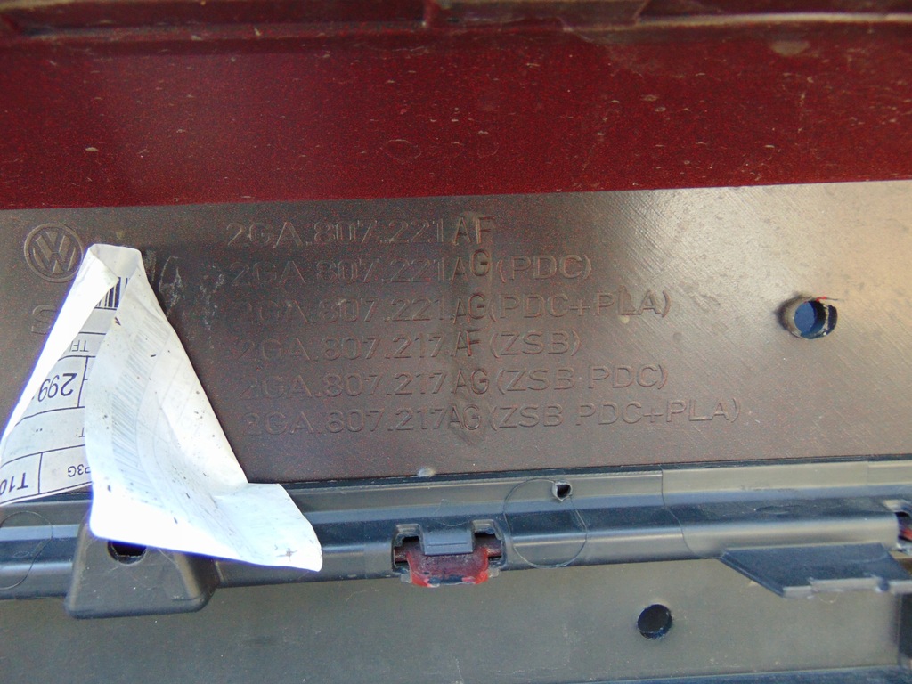 фото №15, Бампер перед передний 2pdc vw troc t-roc 2ga807221ag