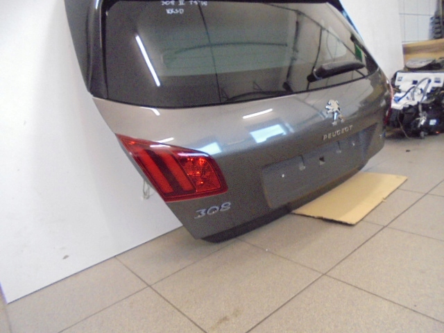 фото №5, Крышка багажника задняя комплектная лампы peugeot 308 ii t9 kksd хэтчбек