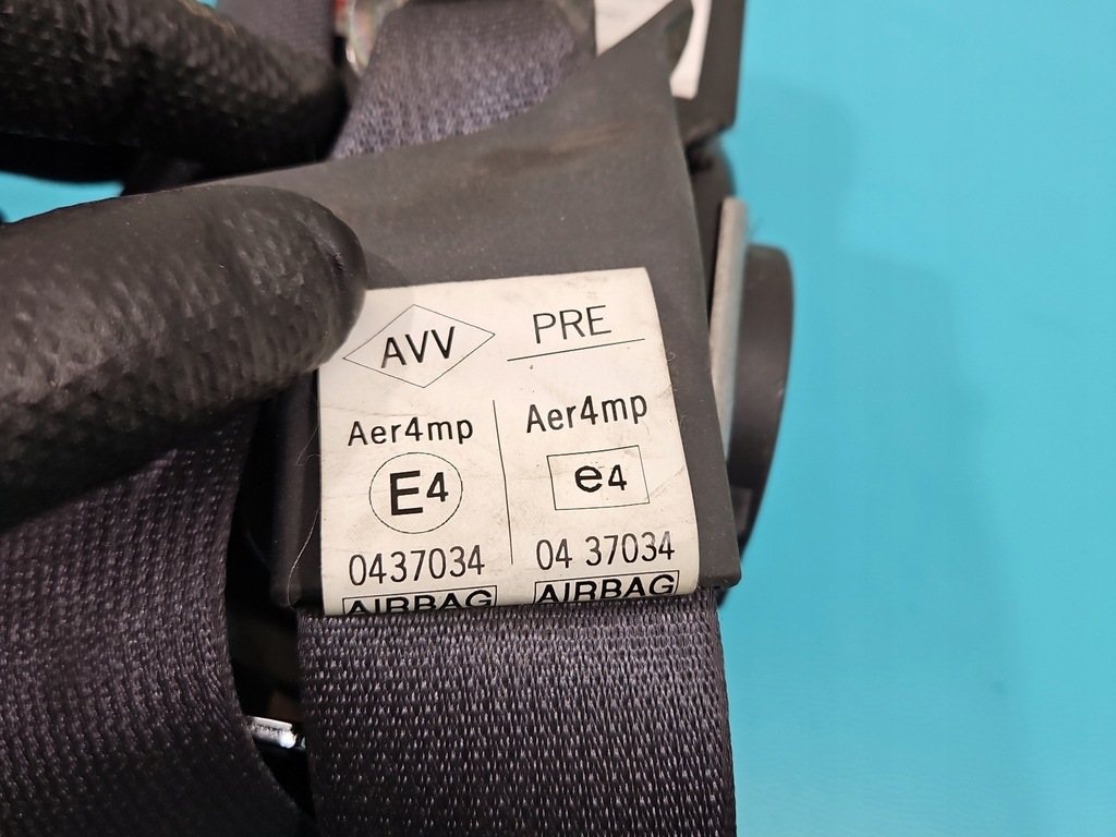 фото №9, Pas безпеки перед правий пасажира renault koleos 86884jy11a, 6093167