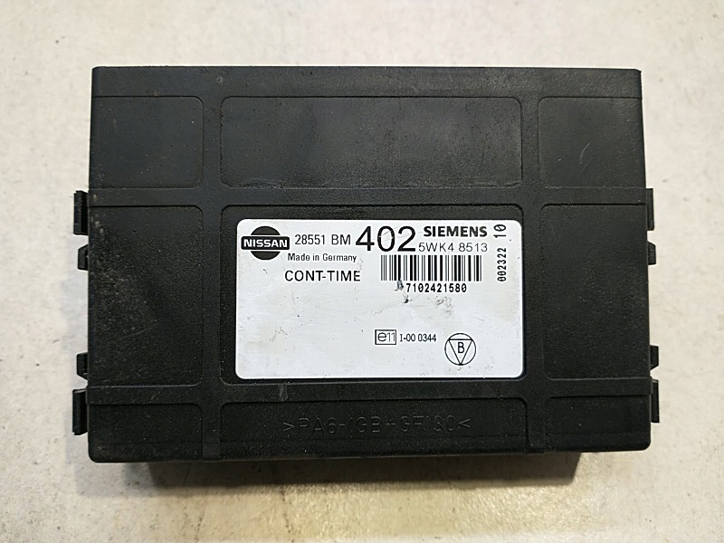 фото №1, Модуль комфорту almera n16 1.5 16v 28551bm402