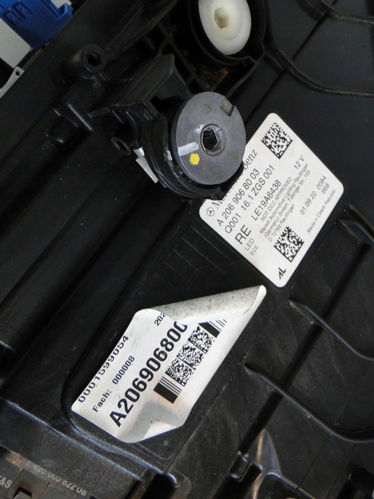 фото №14, Mercedes c klasa 206 w206 лампа правая digital led