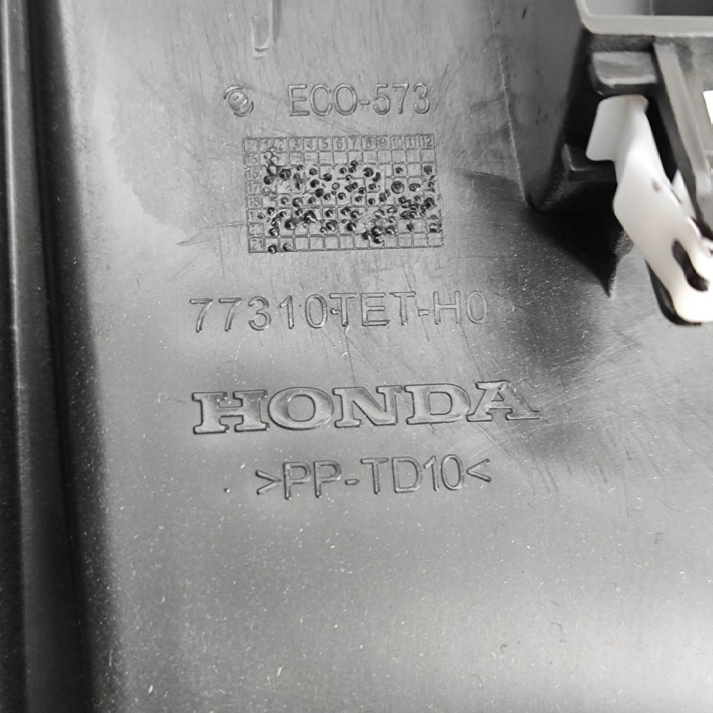 фото №7, Honda civic x 2021 element панели приборной панели / dół