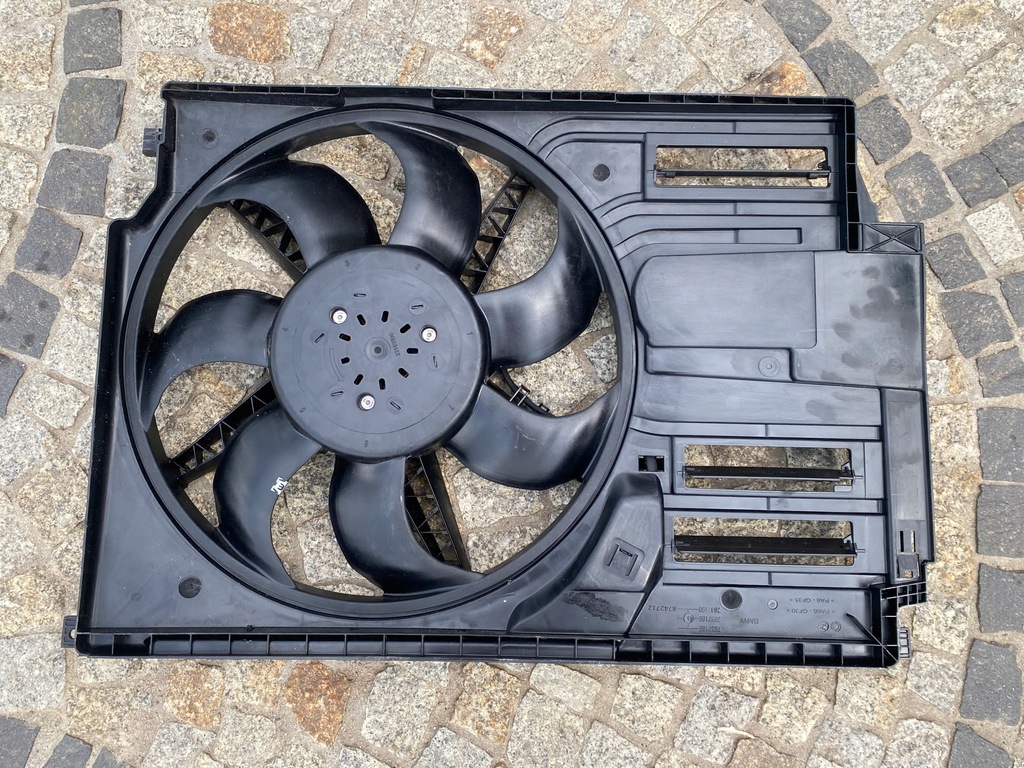 фото №12, Bmw x1 f48 2 f46 f60 вентилятор корпус двигатель 7646410 оригинал