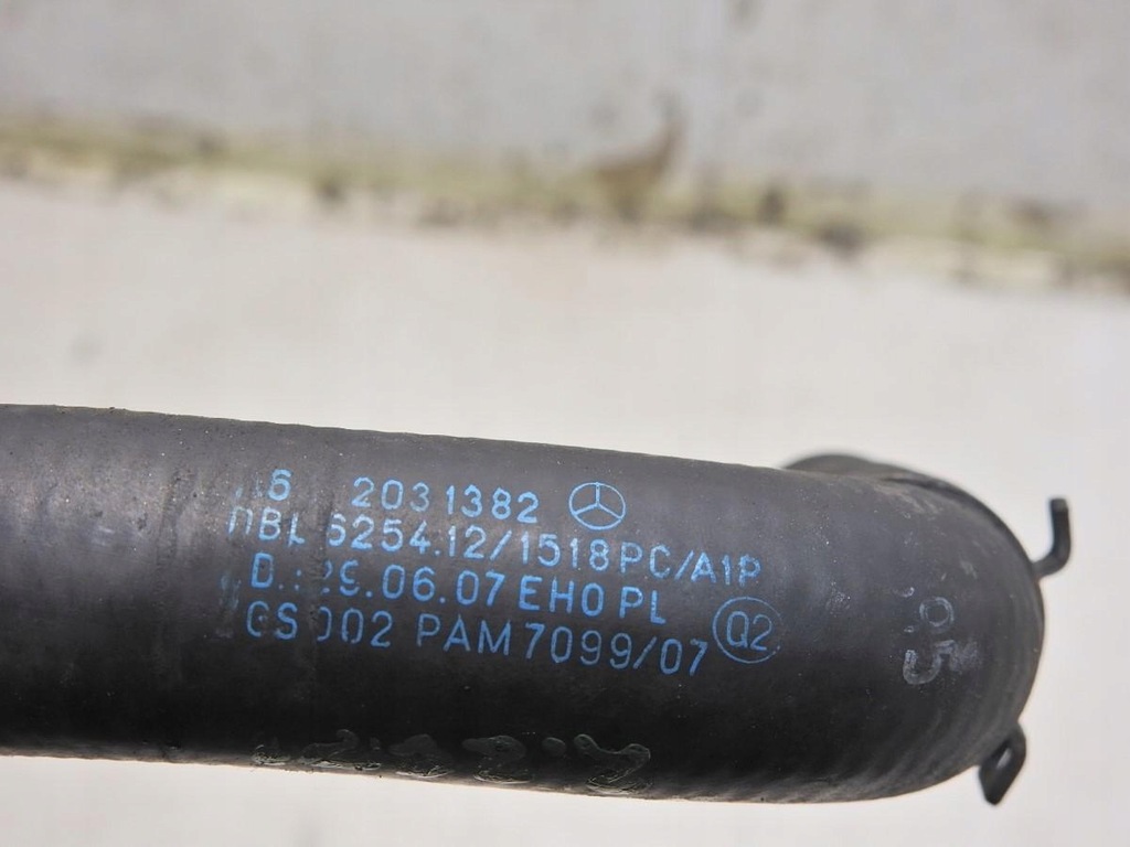 фото №6, Wąż труба wody mercedes w212 2.2 cdi