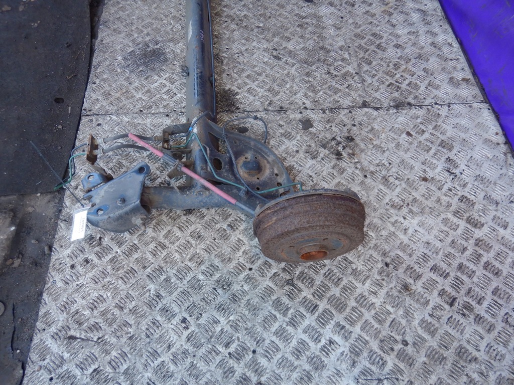 фото №6, Renault modus grand 04-07 oś задняя балка задняя abs