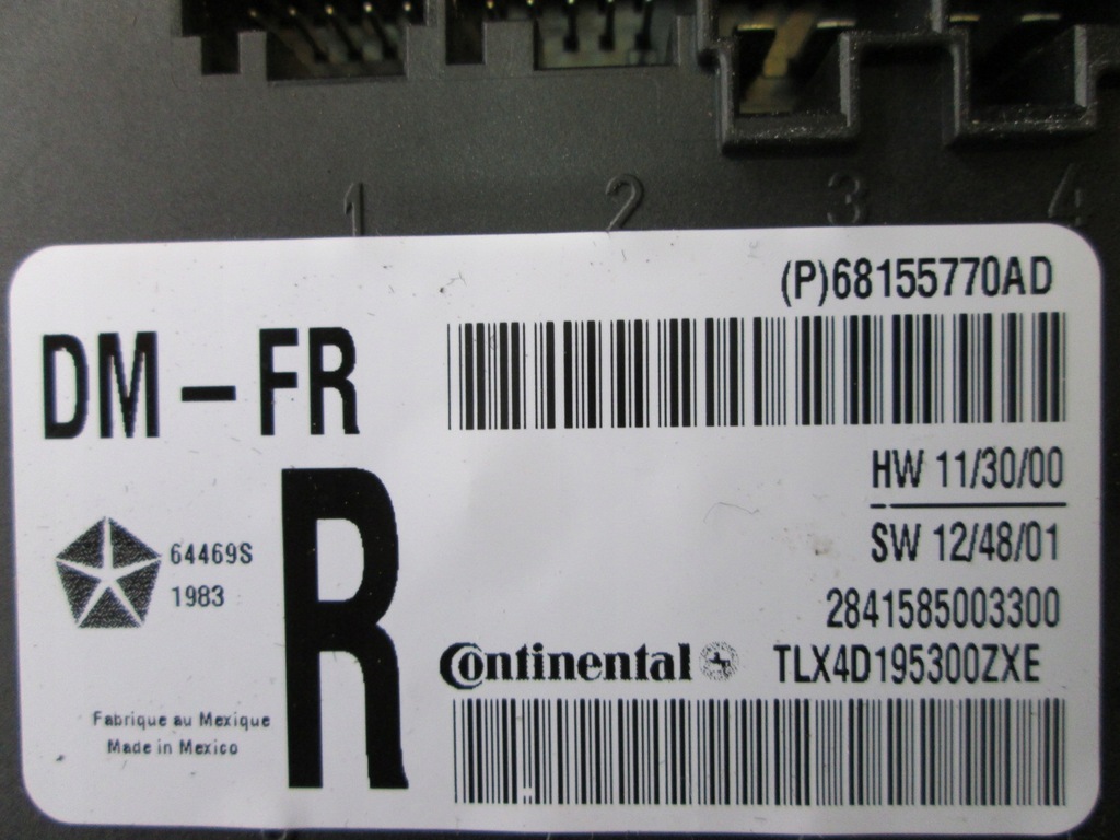 фото №9, Dodge charger 14r модуль w двері лівий правий durango przenich блок керування