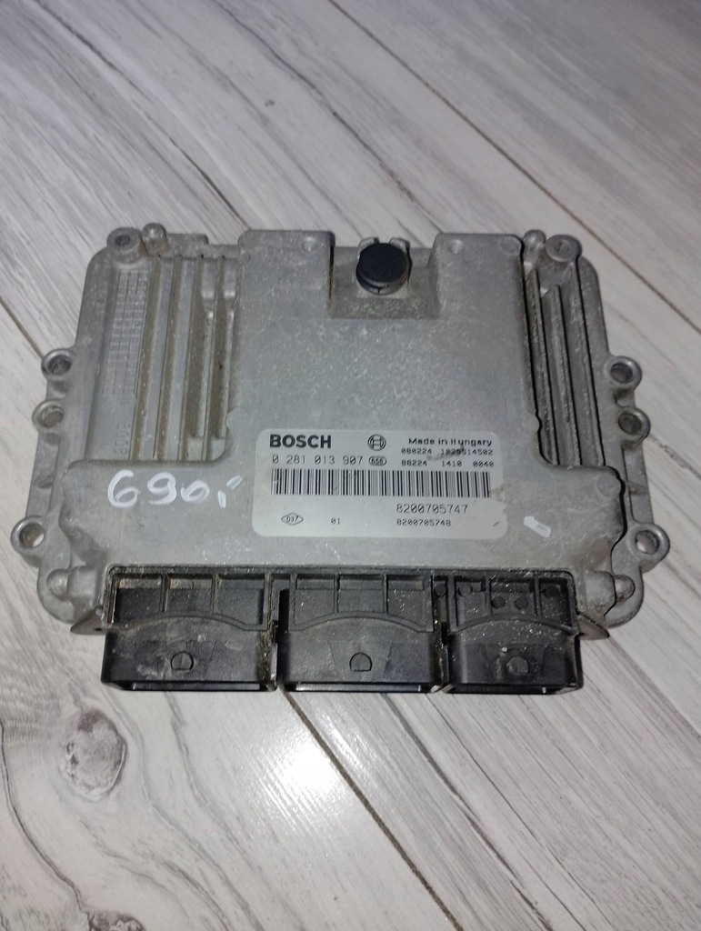 фото №1, Бортовий комп'ютер блок керування 0281013907 megane ii scenic ii