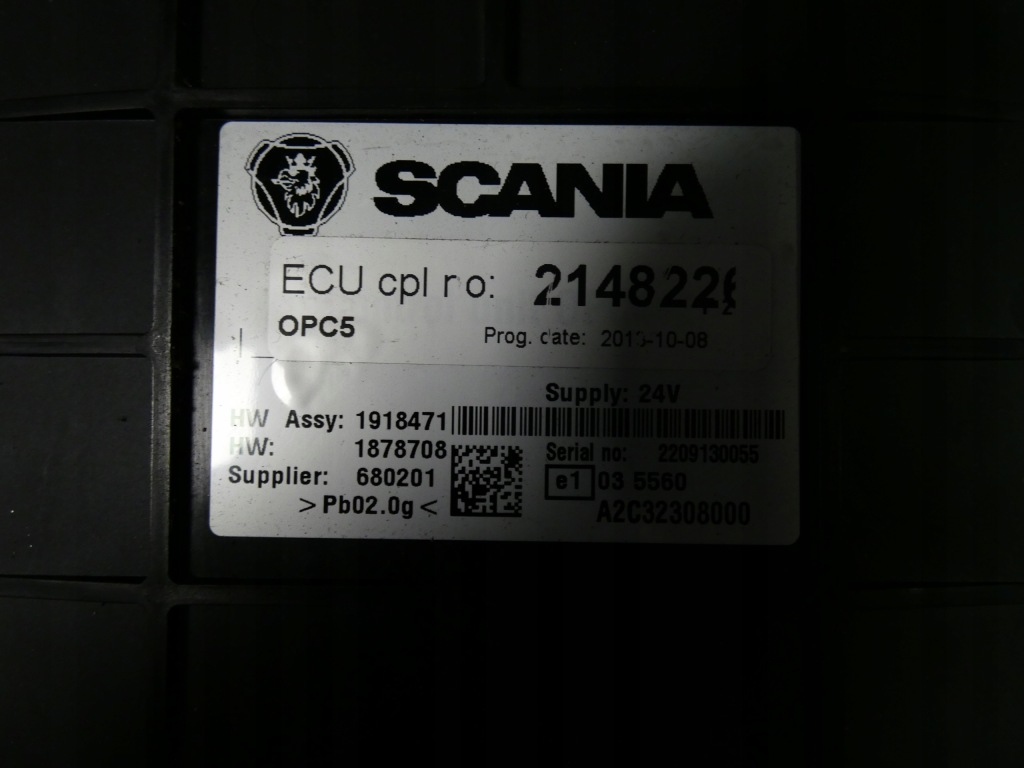 Купить Блок управления модуль коробки ретардер opc 5 scania r 2038989