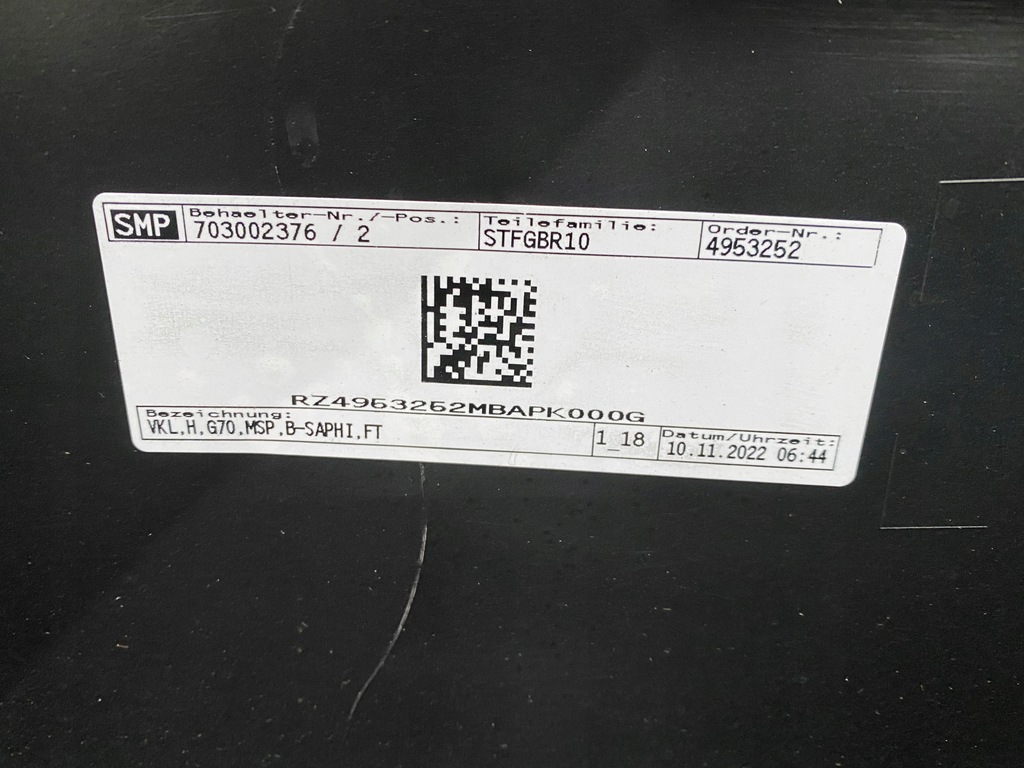 фото №6, Бампер перед задняя bmw 7 g70 m набор