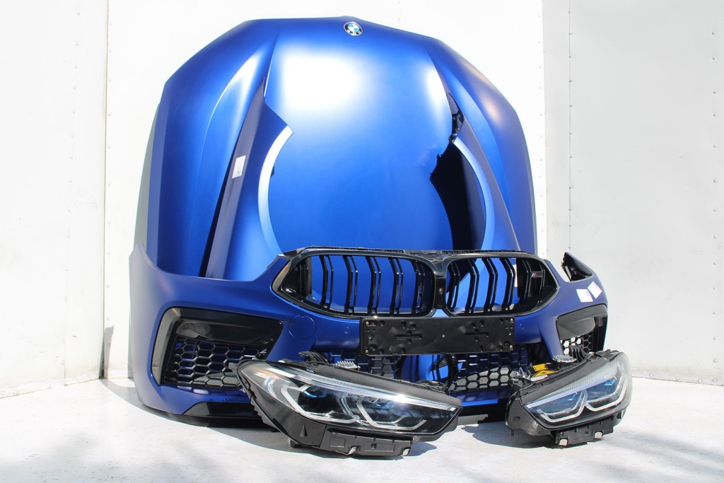 фото №7, Bmw 8 m8 f93 перед капот крылья бампер передний крыло лампа laser 490 s