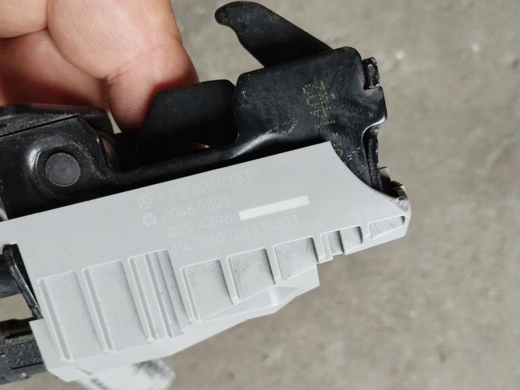 фото №2, Mercedes r172 slk замок капот трос lift комплект