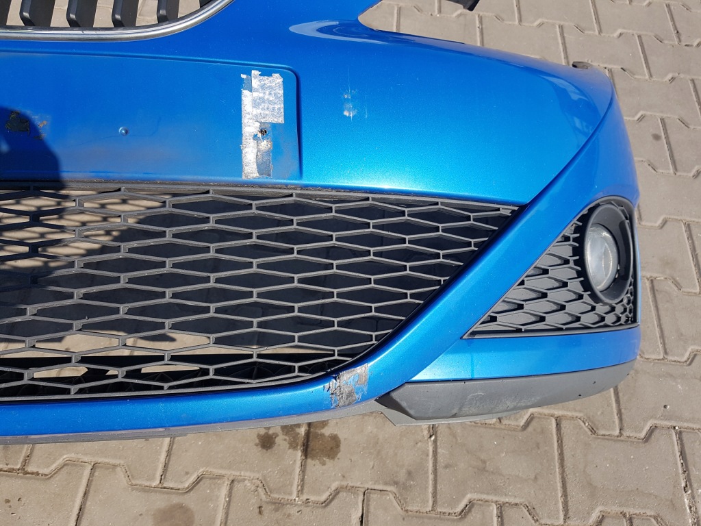 фото №5, Seat ibiza 4 iv 08-12r бампер перед передний lz5f