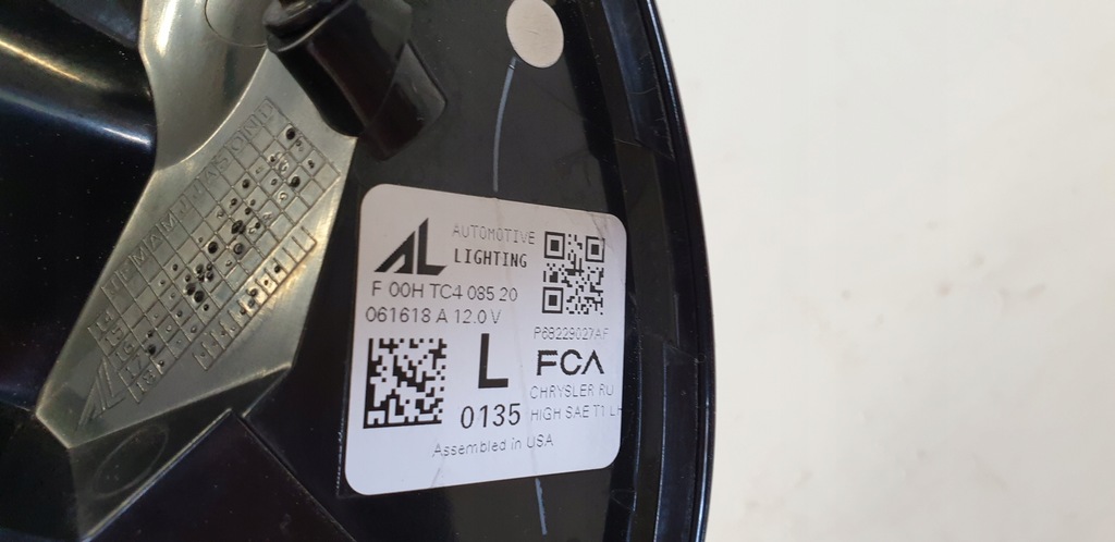 фото №10, Chrysler pacifica ii led лампа задня ліва 16-20 usa