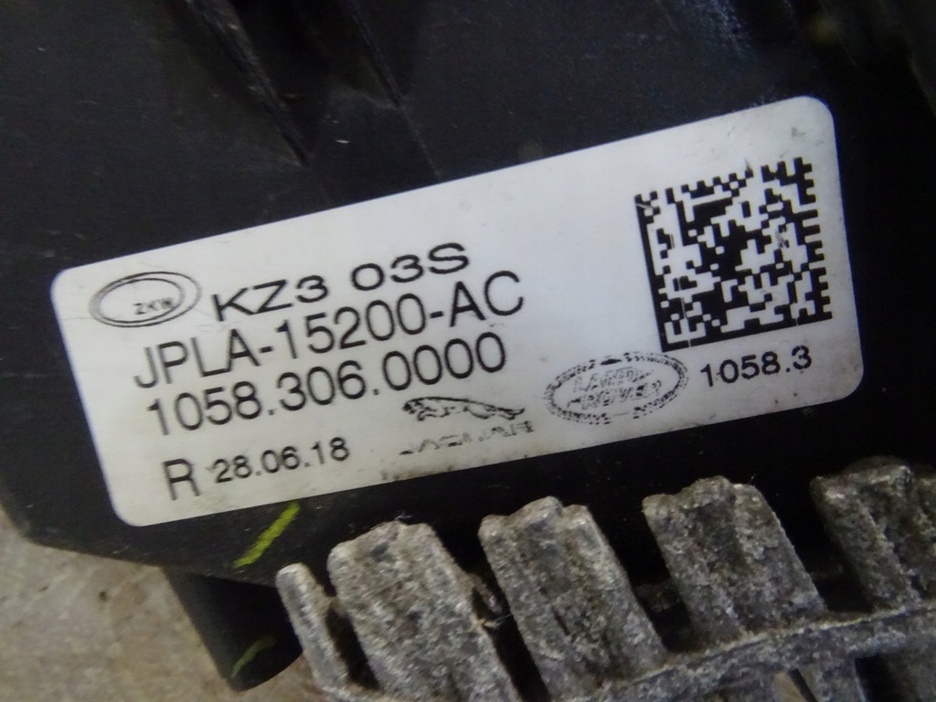 фото №10, Jaguar f-pace лампа противотуманная фара правый перед jpla-15200-ac