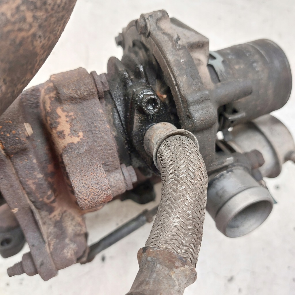 фото №14, Volkswagen polo iv 1,4tdi турбина турбонагнетатель