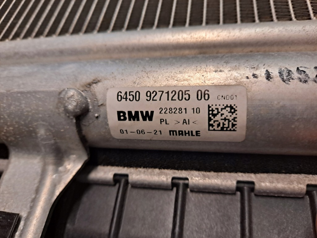 фото №11, Комплект радиатор bmw f40 1.5 бензин 8645783