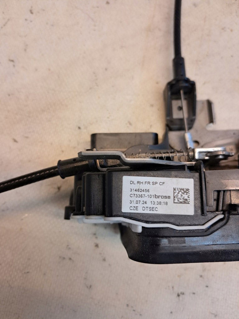 фото №7, Замок дверь правый перед volvo xc60 ii 31462456