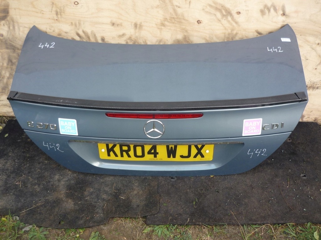 фото №1, Mercedes w211 c747 крышка багажника задняя