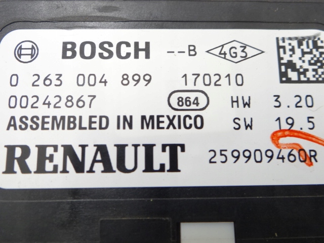 фото №6, Renault talisman модуль блок управления датчиков парковки pdc 259909460r