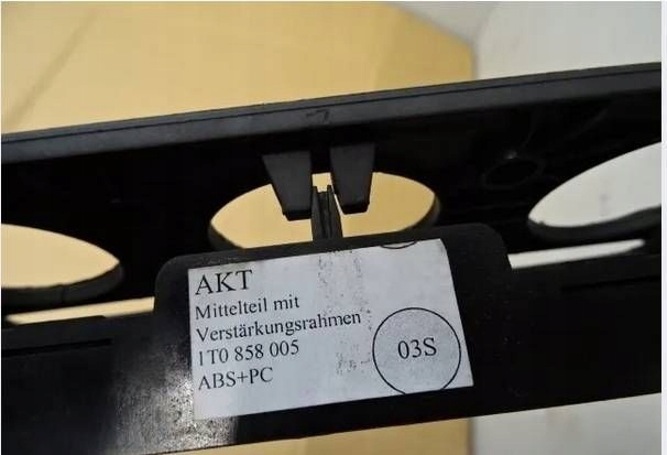 фото №9, Рамка радио panela volkswagen touran i 1t0858071c nr115