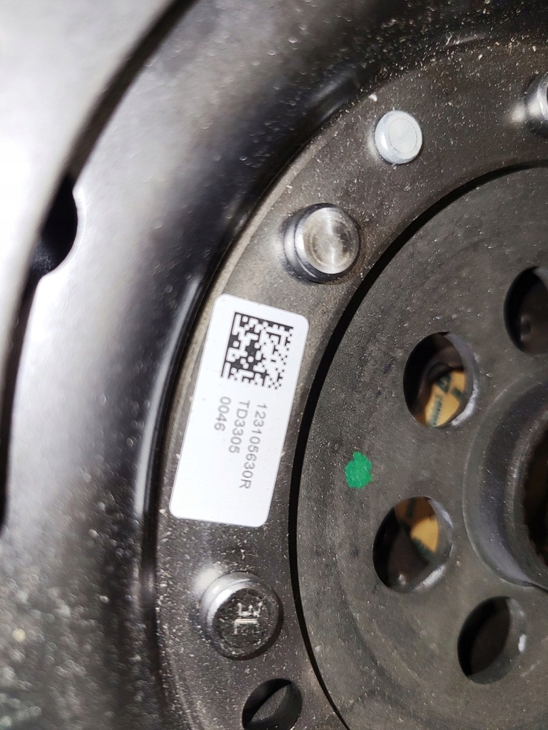 фото №6, Колесо маховик renault megane iv r scenic iv 1.5dci 123105630r