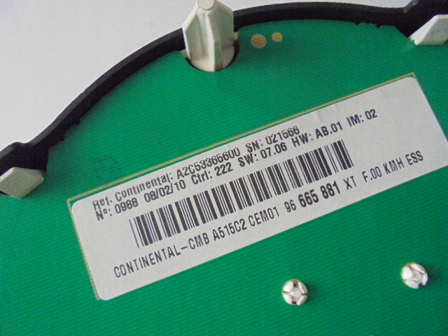 фото №5, Счетчик приборы citroen c3 ii 1.6 бензин 2010 r