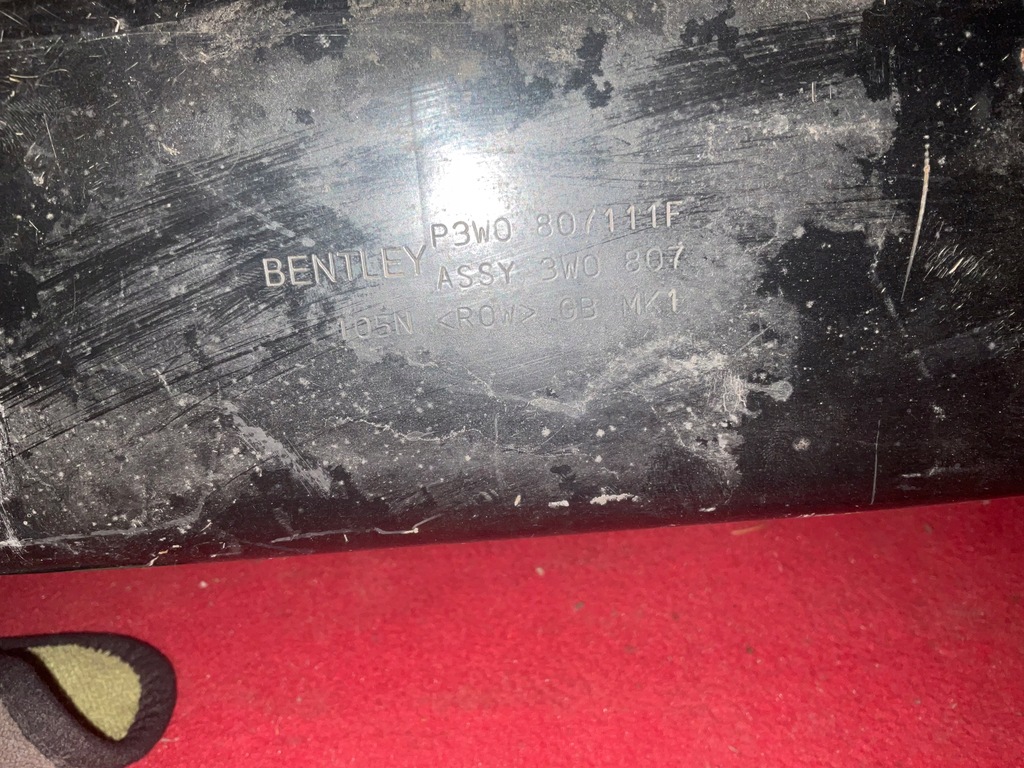 фото №9, Балка бампера перед підсилювач 3w0807111f bentley continental 1 i gt