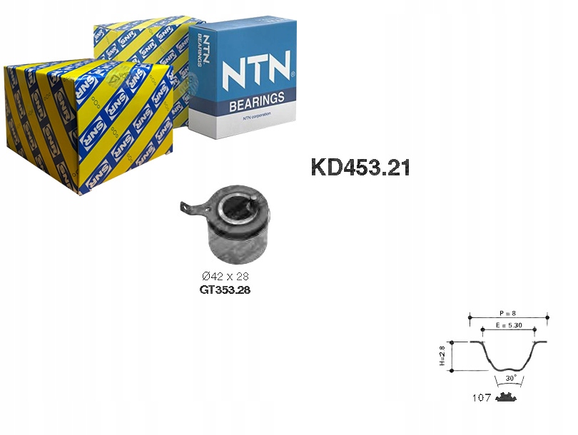 фото №1, Набір ремінь розподільного валу chevrolet matiz spark daewoo