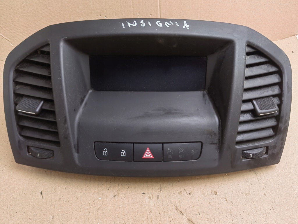 фото №1, Дисплей рамка середня повітропровід 12844841g 13275261 opel insignia a