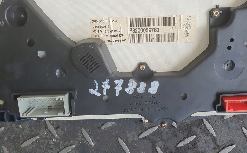 фото №3, Счетчик renault clio ii lift 1.2 p8200059763