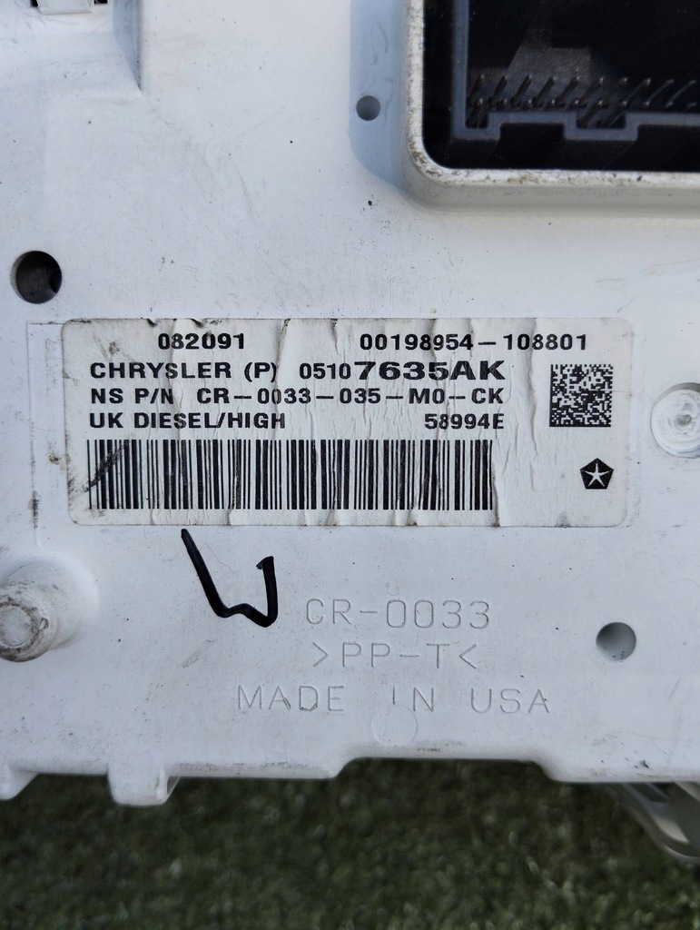 фото №8, Лічильник прилади chrysler pt cruiser 2.2 05107635ak