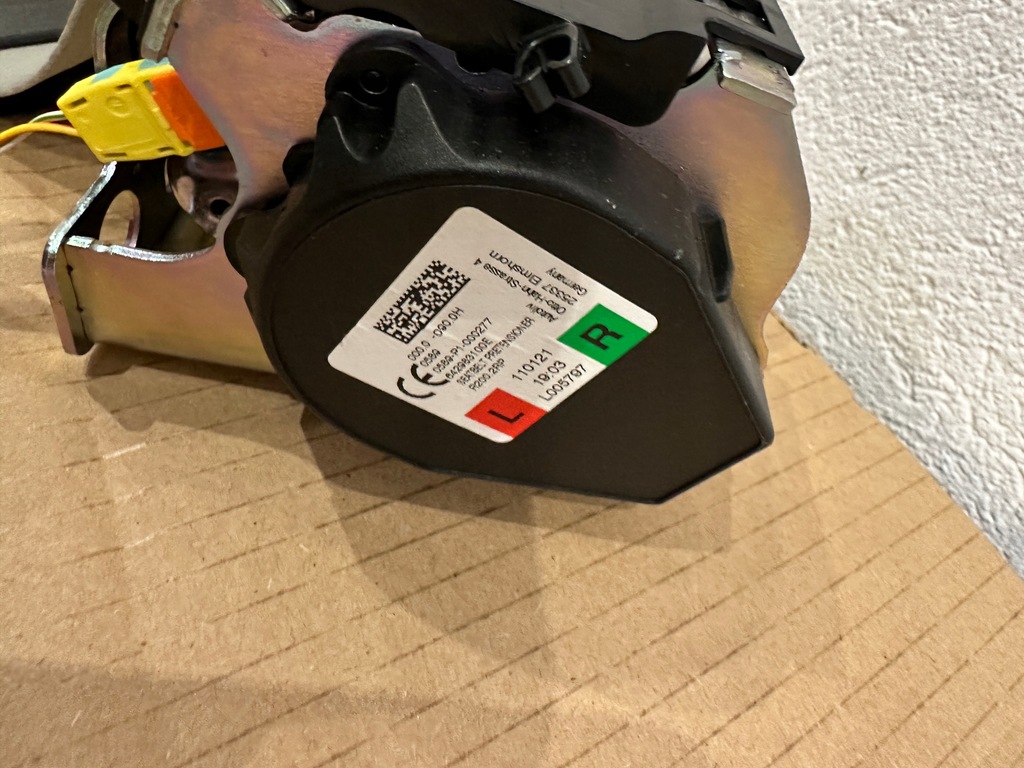 фото №10, Volvo s60 iii 18-23 pas ремені безпеки комплект світлий бежеві