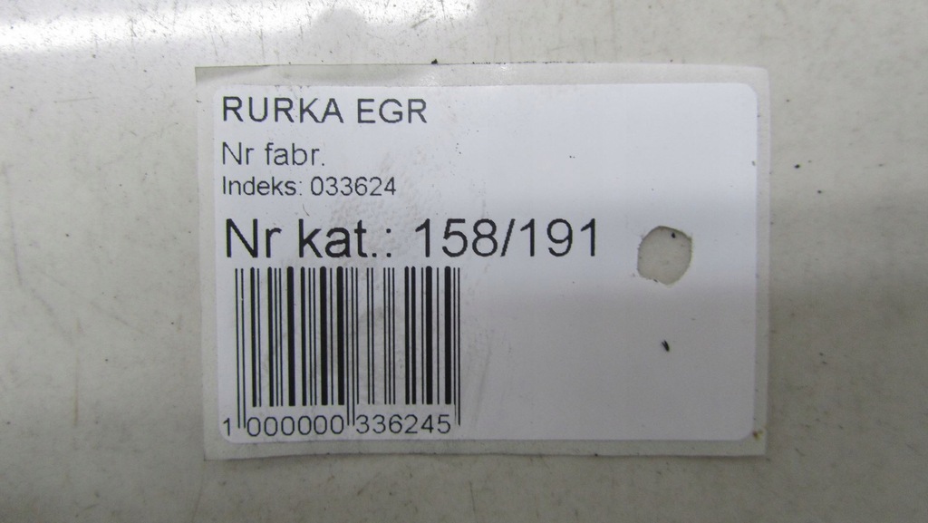 фото №4, Trafic vivaro iii 1.6 труба трубка egr 14-