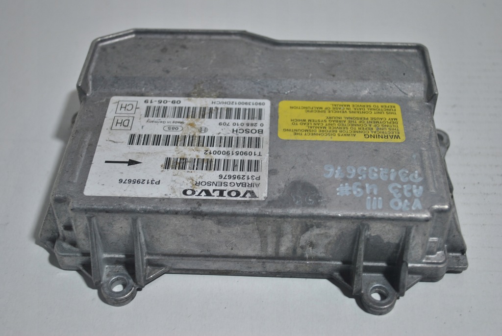 фото №6, Датчик подушка безпеки модуль volvo v70 iii p31295676