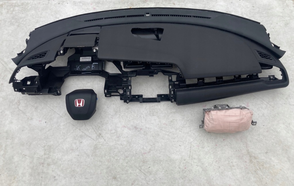 фото №3, Honda civic x 10 type-r приборная панель приборная панель консоль подушки безопасности ремни